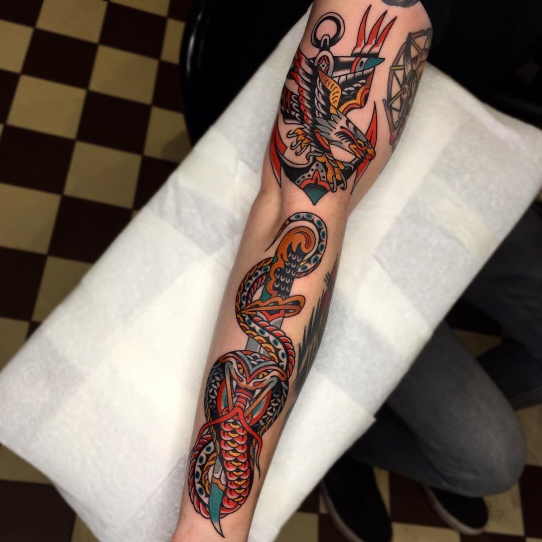 Tattoo Skull Traditional