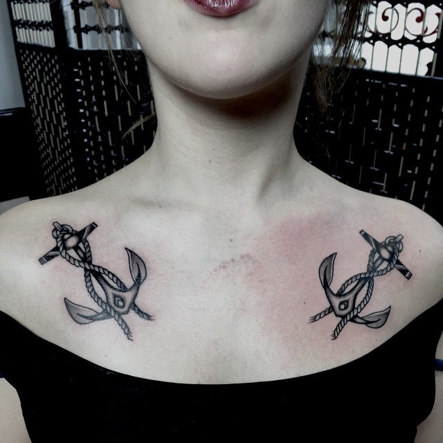 Tattoo Anchors Traditional